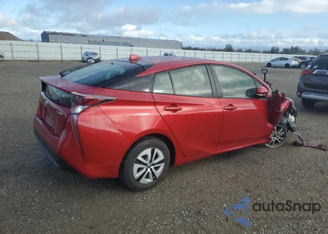 2016 Toyota Prius из США, поврежденный, VIN JTDKARFU8G3522355